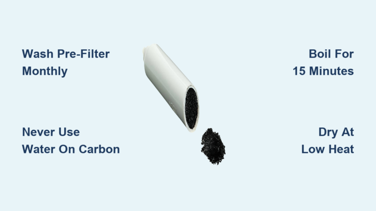 How to Clean Activated Carbon Filter: Quick Steps