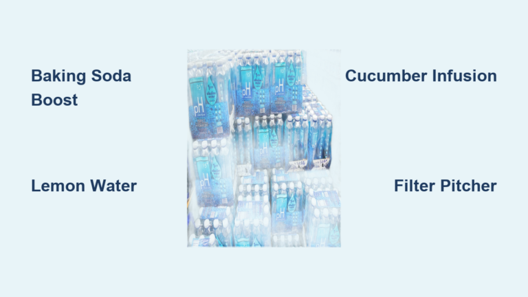 How to Make Alkaline Water at Home: Quick Steps