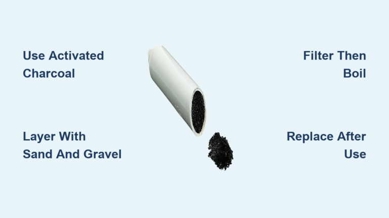 How to Purify Water with Charcoal