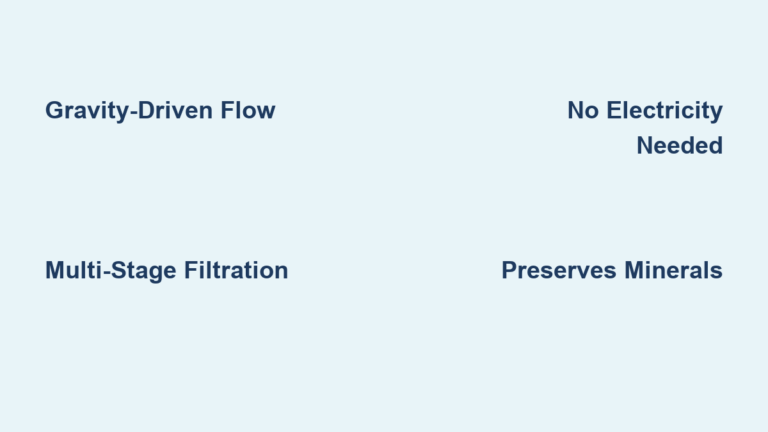How Gravity Water Purifiers Work: A Simple Guide