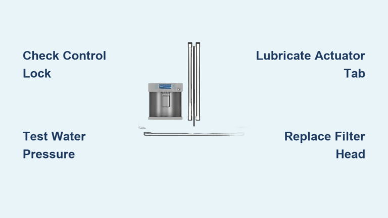 How to Fix KitchenAid Refrigerator Water Dispenser