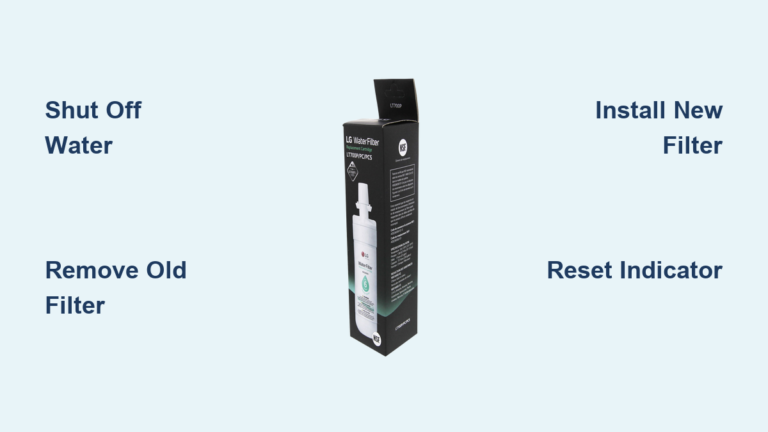How to Change LG Water Filter
