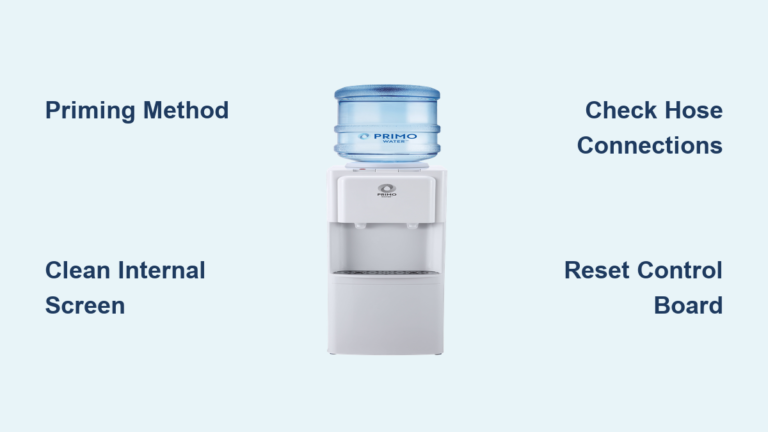 Fix Primo Water Dispenser Not Dispensing Water