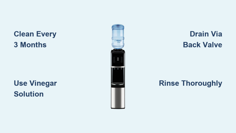 Primo Water Dispenser Maintenance Guide