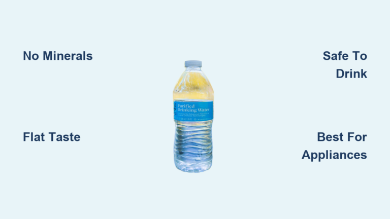 Does Purified Water Have Minerals?
