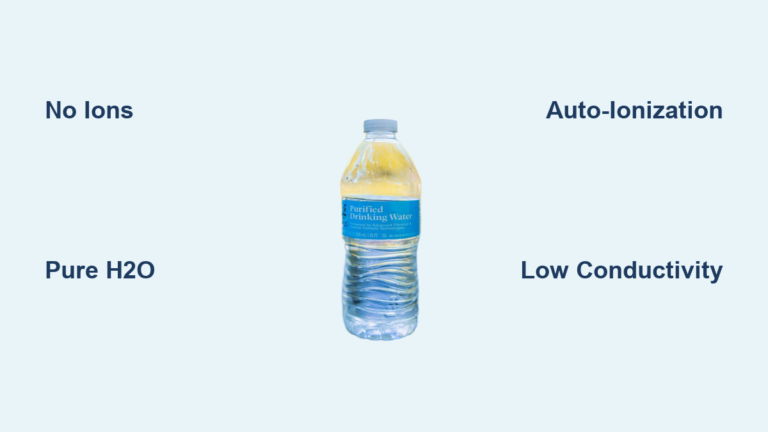 Does Purified Water Conduct Electricity?