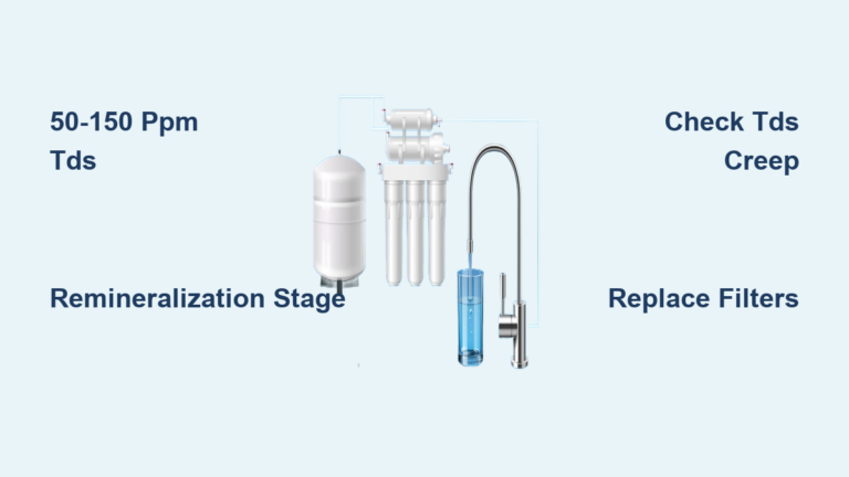 Recommended TDS Level for RO Water
