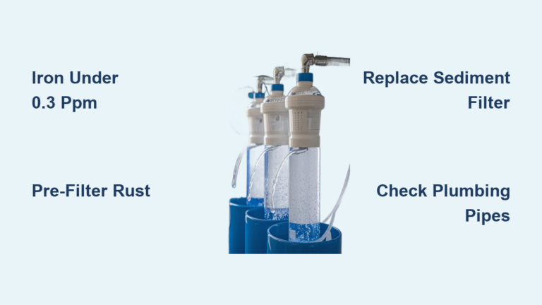 Does Reverse Osmosis Remove Rust From Water?