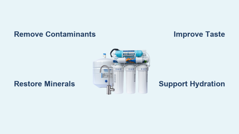 Reverse Osmosis Alkaline Water Benefits Explained