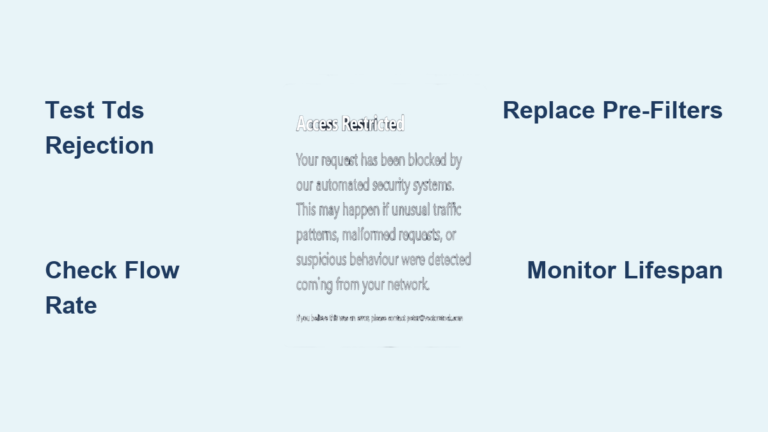 How Often to Replace Reverse Osmosis Membrane