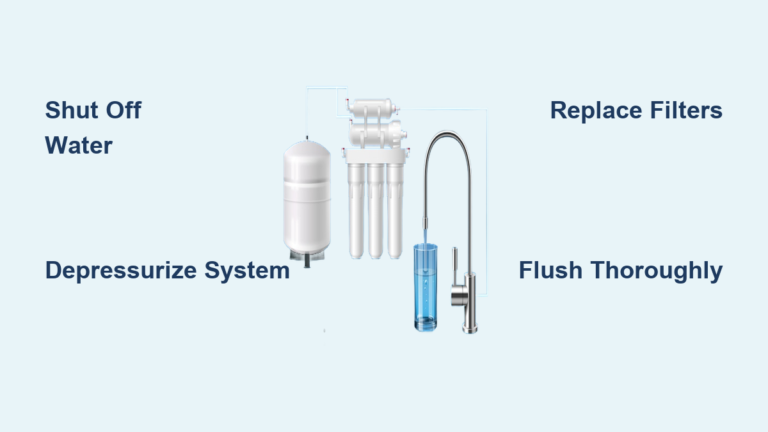 How to Change Reverse Osmosis System Filters
