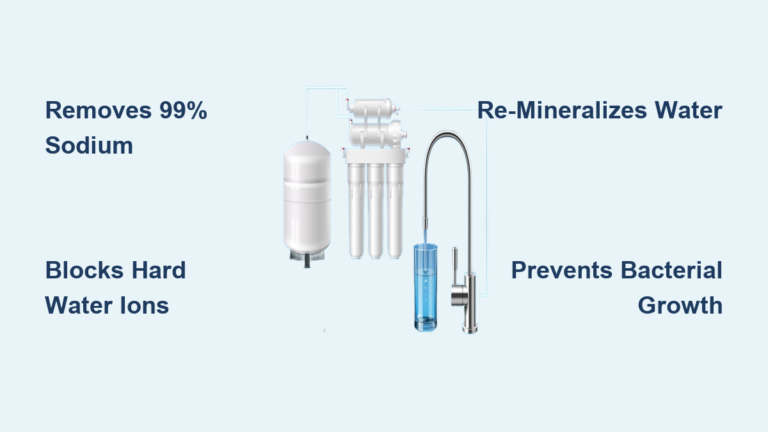 Does Reverse Osmosis Remove Sodium From Water?