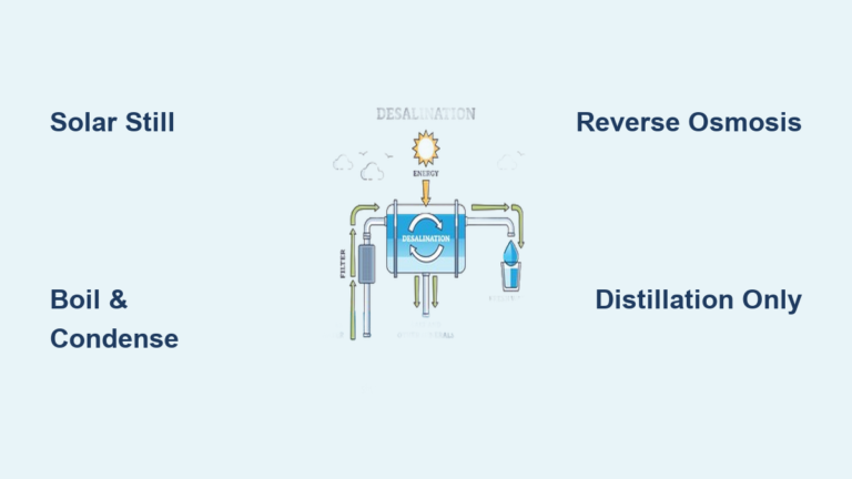 How to Purify Sea Water for Drinking