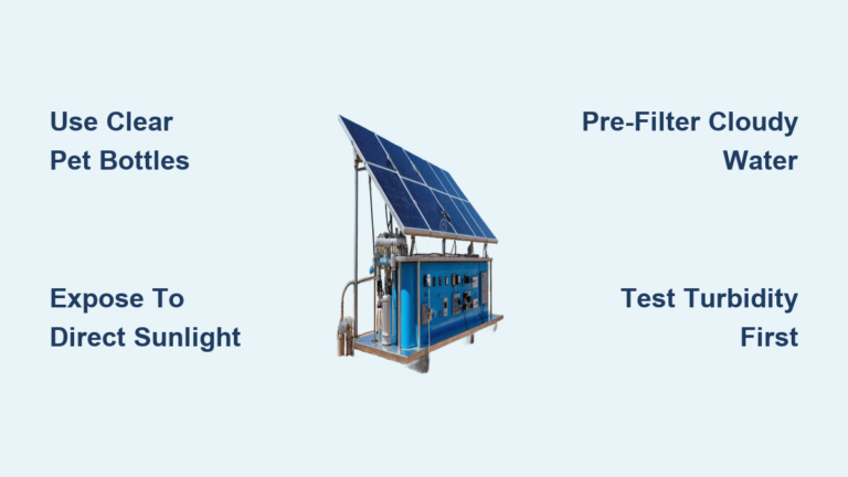 How to Purify Water Using the Sun