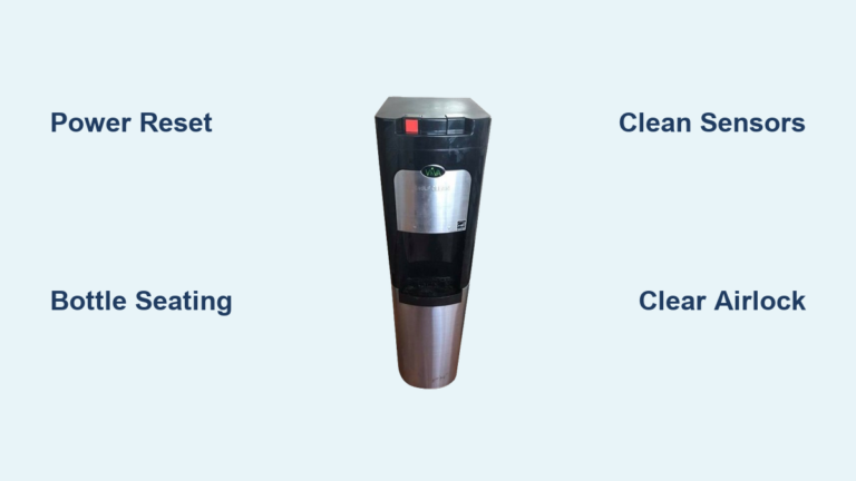 Fix Viva Water Dispenser Not Cooling