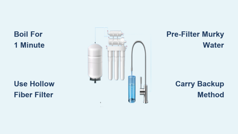 How to Purify Water While Camping