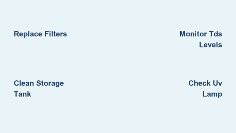 Why Water Purifier Maintenance Matters