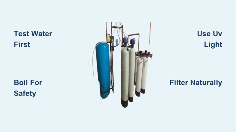 How to Purify Well Water Naturally